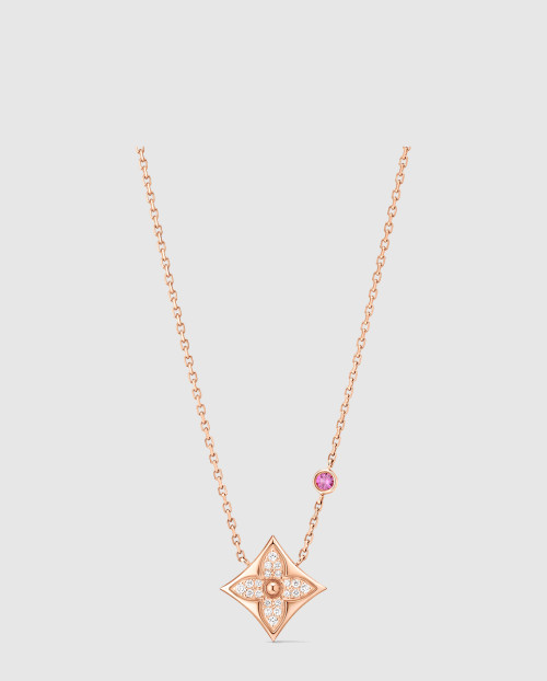 [LOUIS VUITTON-루이비통]COLOR BLOSSOM BB STAR 18K 다이아몬드 목걸이 Q03274