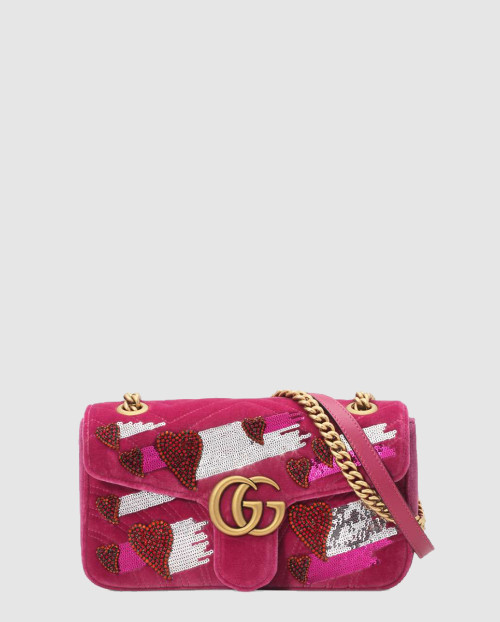 [GUCCI-구찌]GG 마몽 스몰 숄더백 443497