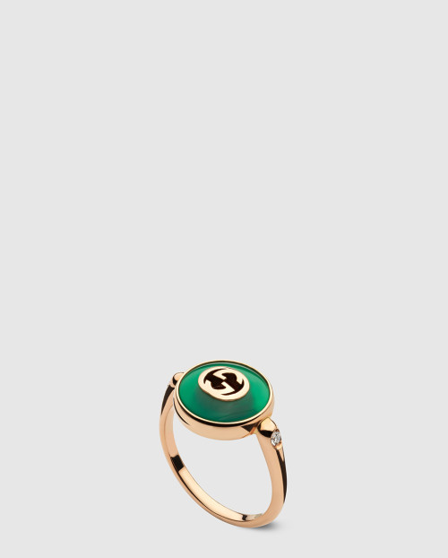 [GUCCI-구찌]인터로킹 18k 반지 786547