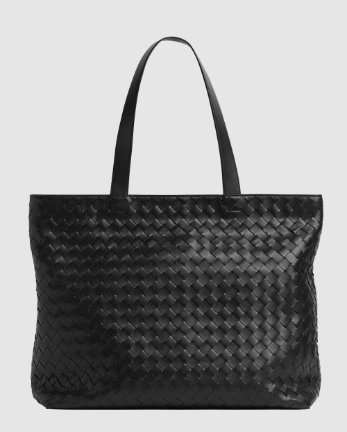 [BOTTEGA-보테가베네타]라지 인트레치아토 지퍼 토트백 786666