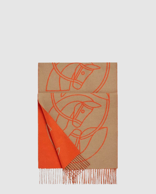 [HERMES-에르메스]Casaque Entrelacs Equestres 머플러