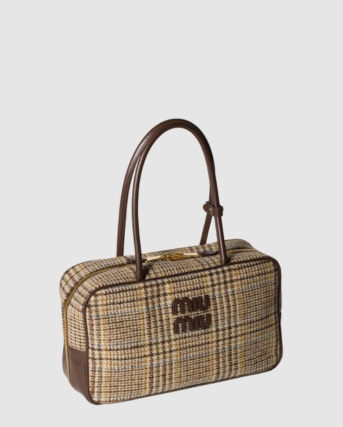 [MIUMIU-미우미우]레더 탑핸들백 5BB117