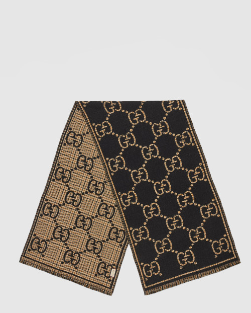 [GUCCI-구찌]GG 울 스카프 660025