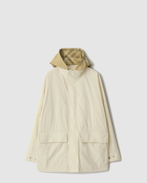 [BURBERRY-버버리]체크 후드 나일론 재킷 80838211