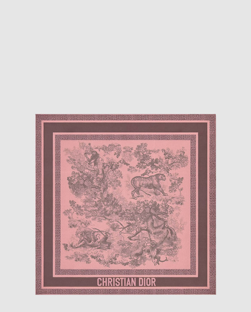 [DIOR-디올]플라워 스카프 21JOU