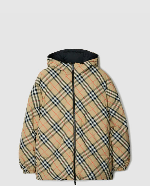 [BURBERRY-버버리]리버시블 체크 나일론 퍼퍼 재킷 80942371