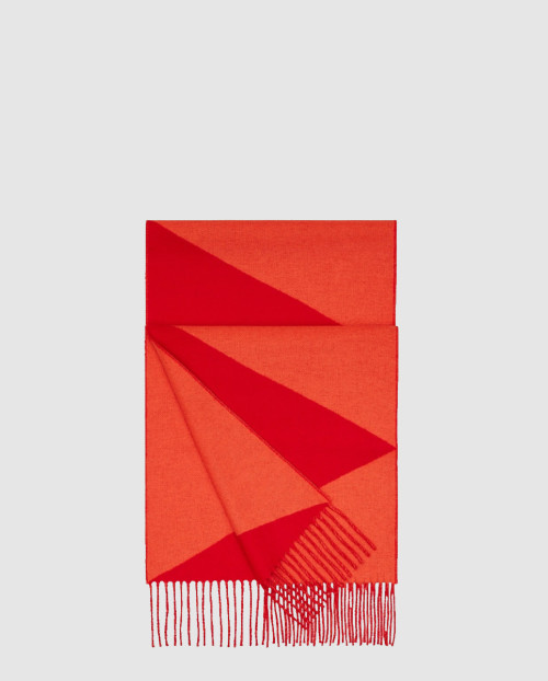 [HERMES-에르메스]카사크 지그 재그 머플러 에뚜쁘 이보아르