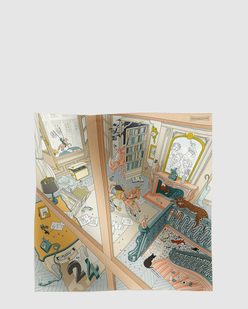 [HERMES-에르메스]Mystere au 24 스카프