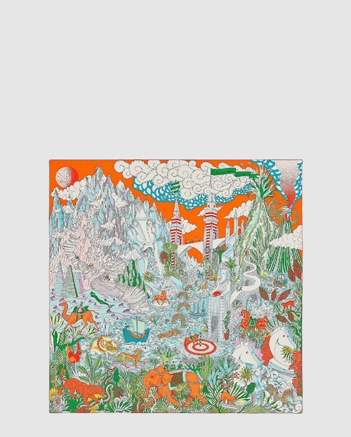 [HERMES-에르메스]코스모그라피아 유니버셜 숄