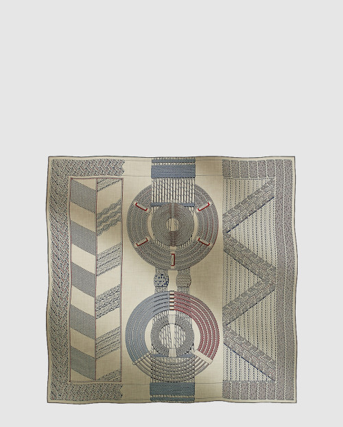 [HERMES-에르메스]Dressage Tressage 숄