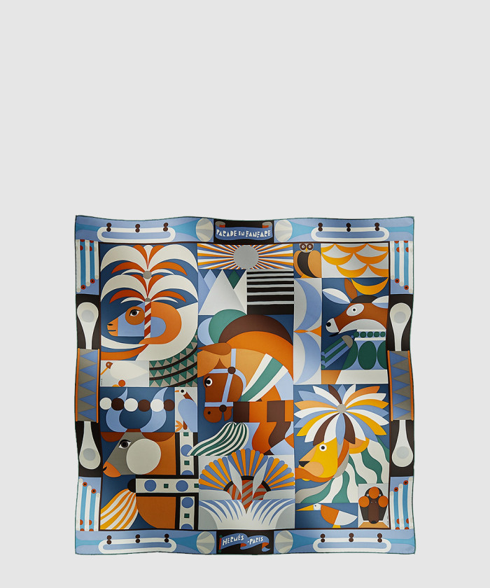 레플리카|이미테이션 hermes-에르메스parade-en-fanfare-스카프-90-1