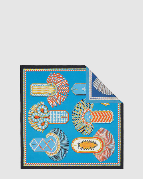 [HERMES-에르메스]페이스 90 스퀘어 갈라 더블 견장