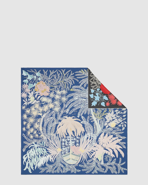 [HERMES-에르메스]Le Jardin des Peintres 더블 페이스 스카프 90