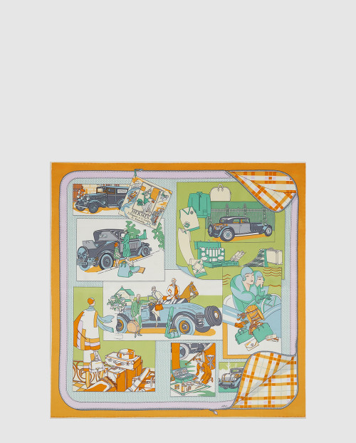 [HERMES-에르메스]Confort en Automobile 스카프 90