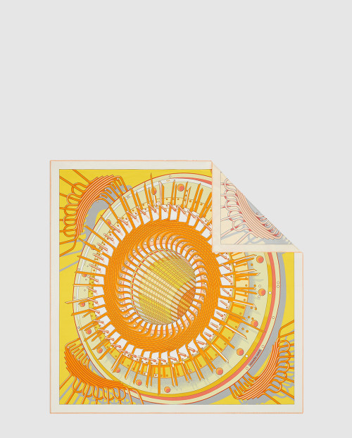 [HERMES-에르메스]Alternateur 더블 페이스 스카프 90