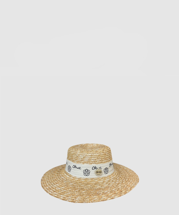 [CHANEL-샤넬]밀짚모자 선캡 AA4722