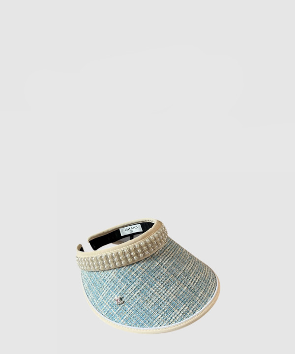 [CHANEL-샤넬]진주 선캡 AA5624