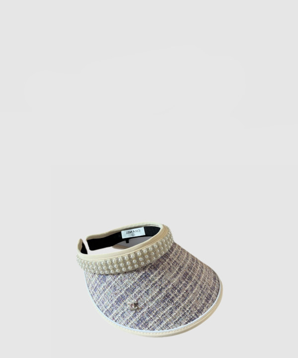[CHANEL-샤넬]진주 선캡 AA5624
