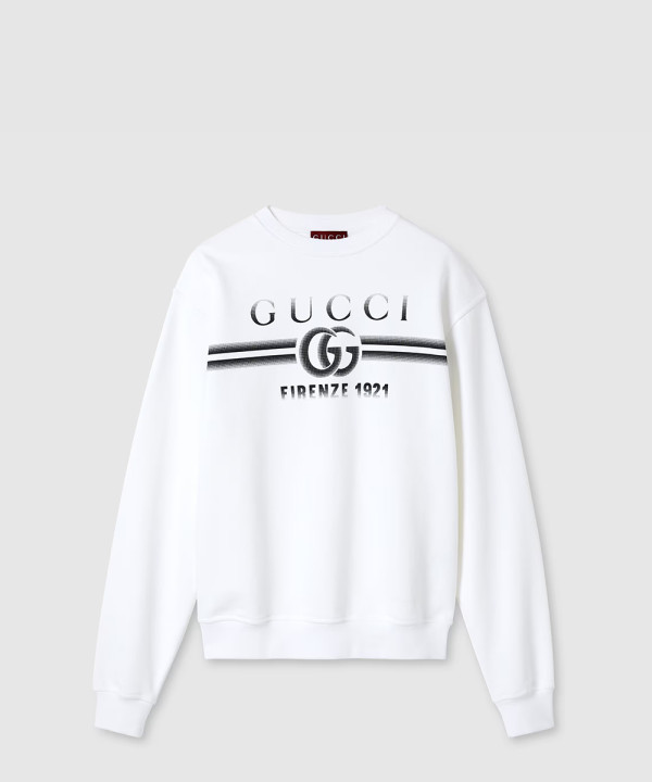 [GUCCI-구찌]코튼 저지 스웨트셔츠 ‎784413