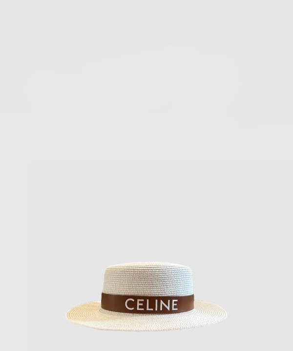 [CELINE-셀린느]밀짚모자 선캡 2A64U4