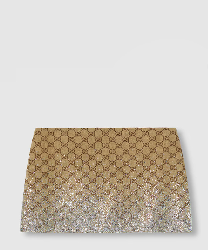 레플리카|이미테이션 gucci-구찌자수-gg-캔버스-미니-스커트-808272