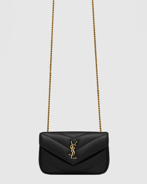 [SAINT LAURENT-생로랑]램스킨 소재 LOULOU 토이 821749