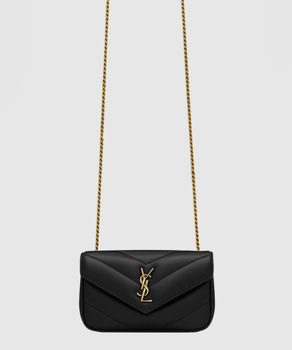 [SAINT LAURENT-생로랑]램스킨 소재 LOULOU 토이 821749