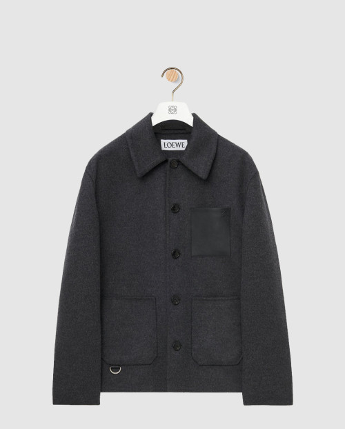 [LOEWE-로에베]워크웨어 재킷 울 & 캐시미어