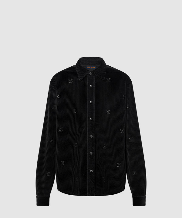 [LOUIS VUITTON-루이비통]버튼 다운 롱 슬리브드 코듀로이 셔츠 1AFXV2