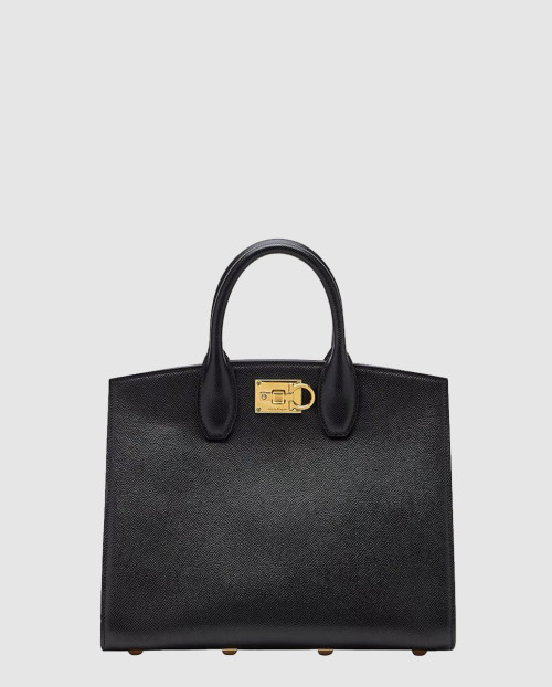 [FERRAGAMO-페레가모]스튜디오 박스 미디엄 토트백 210398