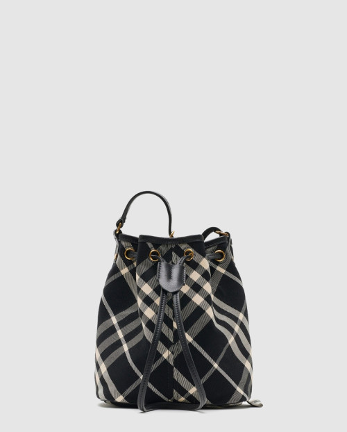 [BURBERRY-버버리]체크 스트링 파우치 80950571