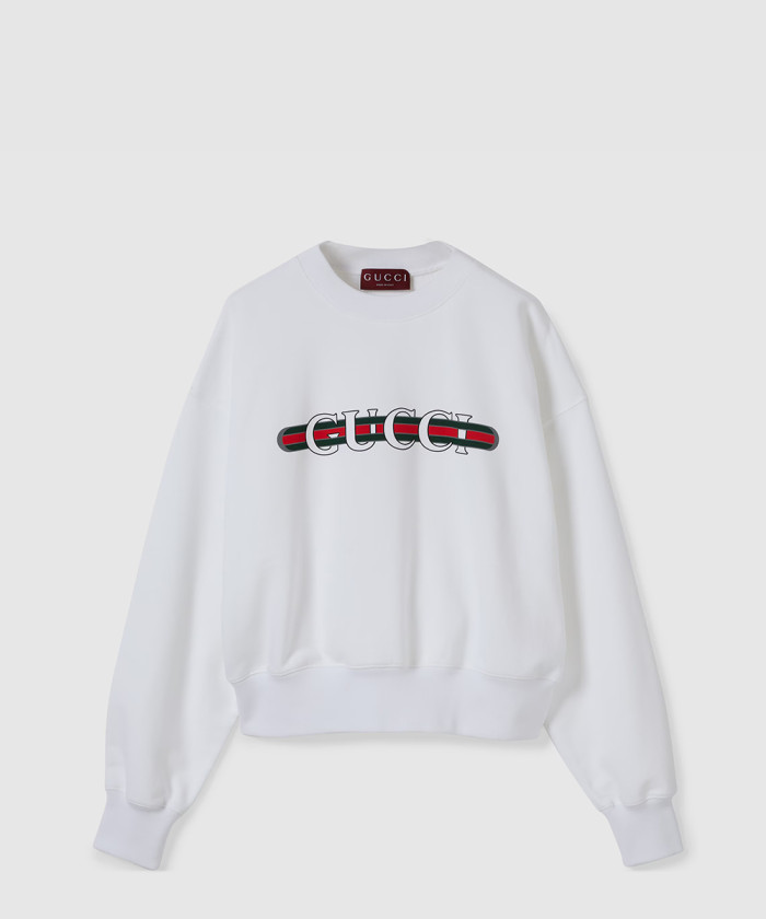 레플리카|이미테이션 gucci-구찌프린트-코튼-저지-스웨트셔츠-789582