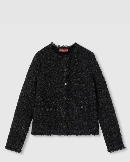 [GUCCI-구찌]라메 우븐 가디건 805925