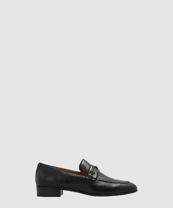 [GUCCI-구찌]인터로킹 레더 로퍼 740434
