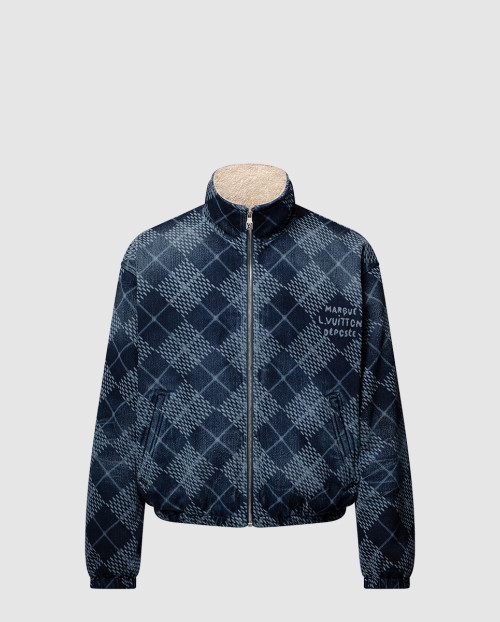 [LOUIS VUITTON-루이비통]데님 플리스 블루종 1AGINP