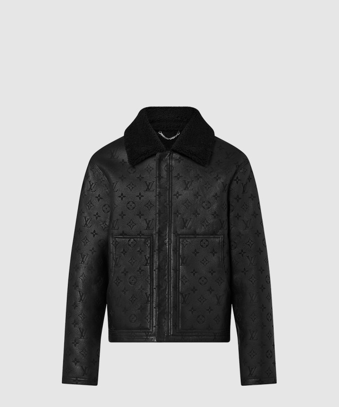 레플리카|이미테이션 louis-vuitton-루이비통시어링-엠보스드-모노그램-재킷-1aauzz