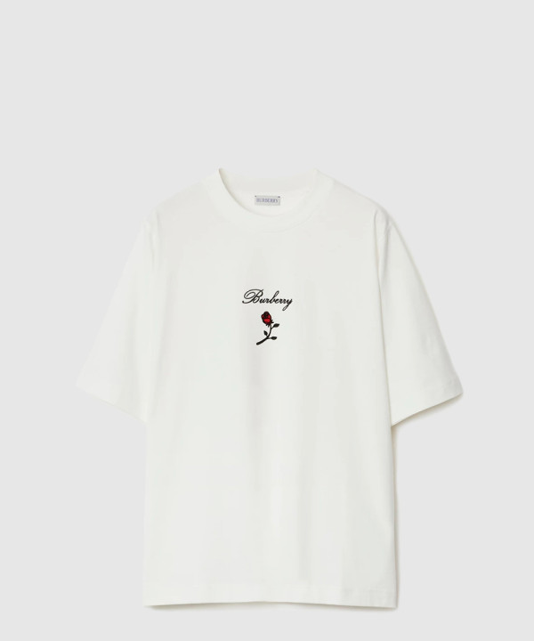 [BURBERRY-버버리]로즈 코튼 티셔츠 80836471