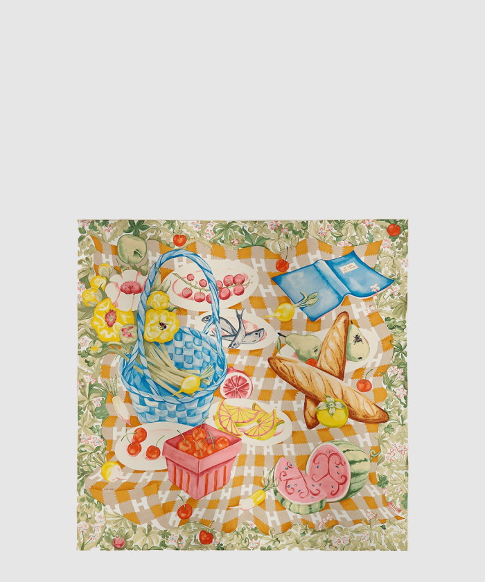 레플리카|이미테이션 hermes-에르메스un-carre-sur-lherbe-스카프-90