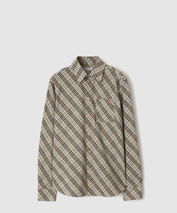 [BURBERRY-버버리]체크 코튼 셔츠 81011331