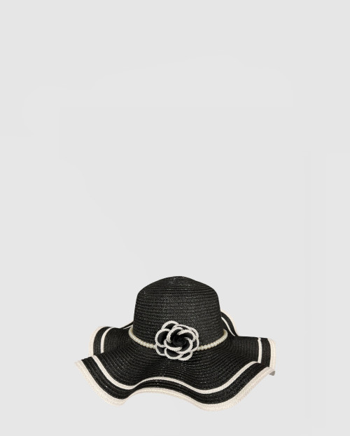 [CHANEL-샤넬]웨이브 비치모자 AA5314