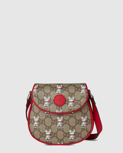 [GUCCI-구찌]아동 프린트 GG 숄더백 814014