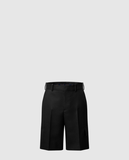 [LOUIS VUITTON-루이비통]테일러드 울 카고 쇼츠 1AFXXG
