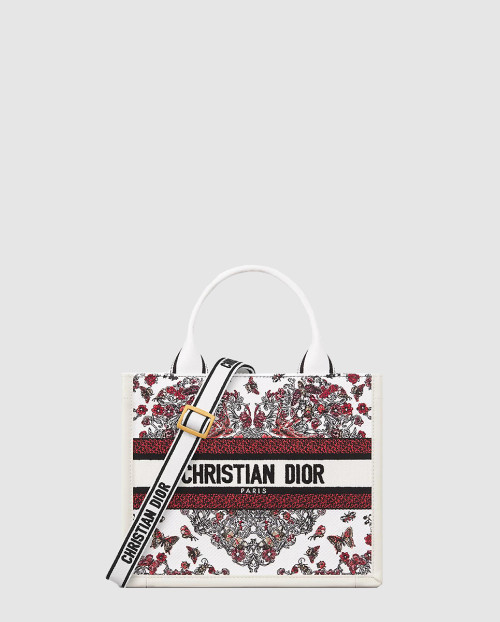 [DIOR-디올]레이디 까나쥬 북토트백 스몰 M1325