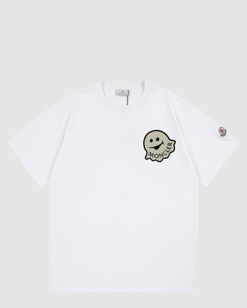 [MONCLER-몽클레어]만화 로고 코튼 티셔츠