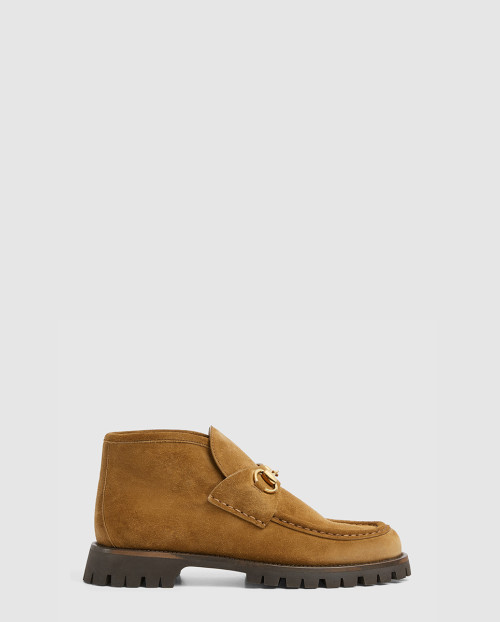 [GUCCI-구찌]홀스빗 앵클 부츠 ‎764206