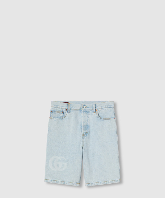 레플리카|이미테이션 gucci-구찌레이저-데님-쇼츠-811656