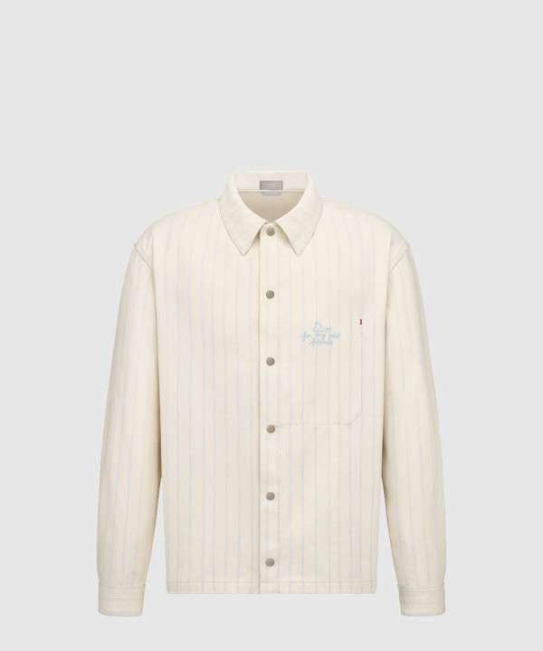 [DIOR-디올]AND HYLTON NEL 오버셔츠 583D4