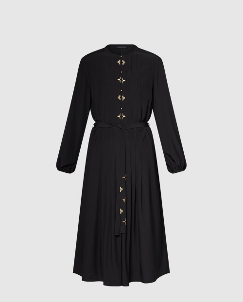 [LOUIS VUITTON-루이비통]모노그램 플라워 플리츠 드레스 1AGOP3