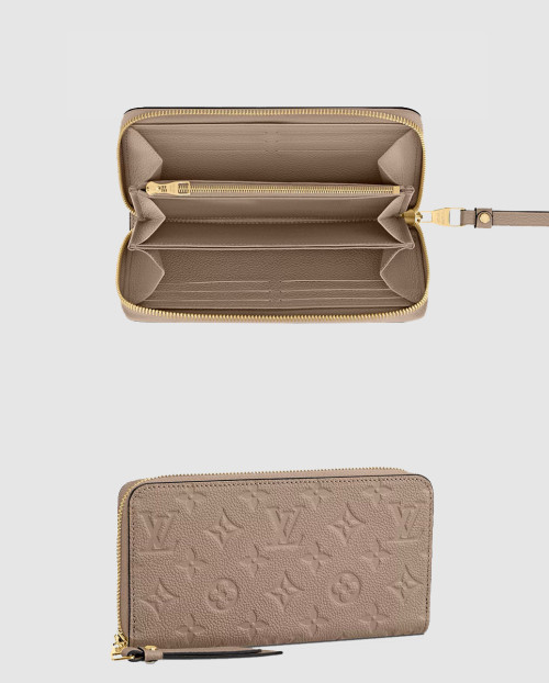 [LOUIS VUITTON-루이비통]지피 지갑 모노그램 앙프렝뜨 가죽 M69034