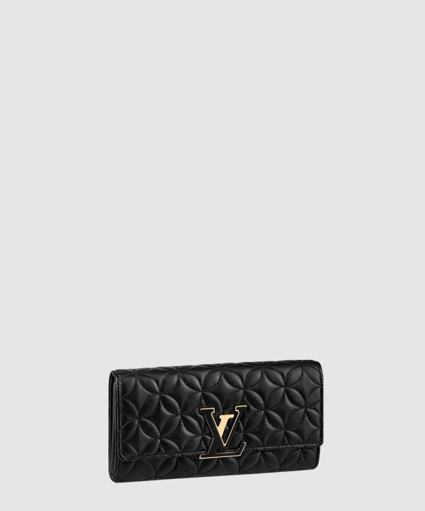 [LOUIS VUITTON-루이비통]롱 누빔 스몰 양가죽 지갑 M68590